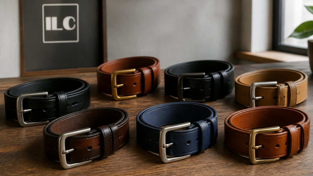 7 Durable Men's Belts for Jeans That Last for Years