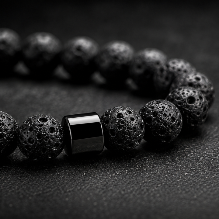 ILC Signature Lava Stone Bracelet