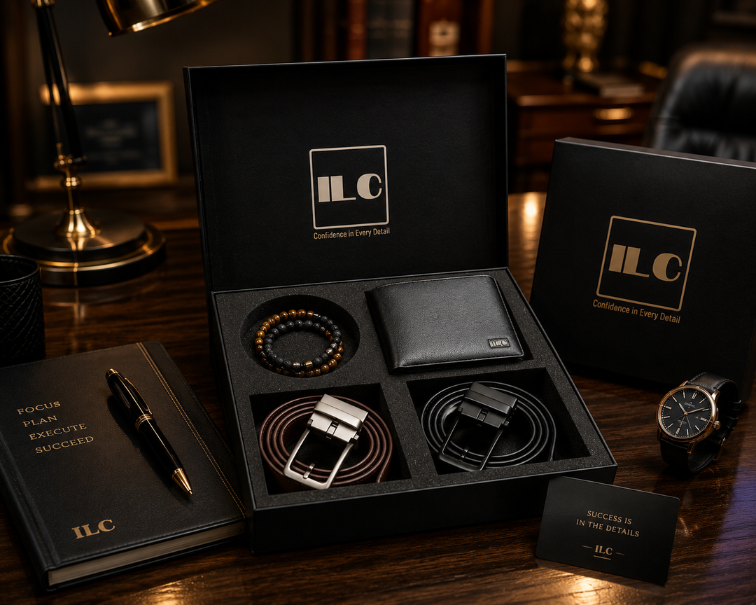 ILC Confidence Executive Gift Set™ | 5-Piece Premium Men's Gift Collection