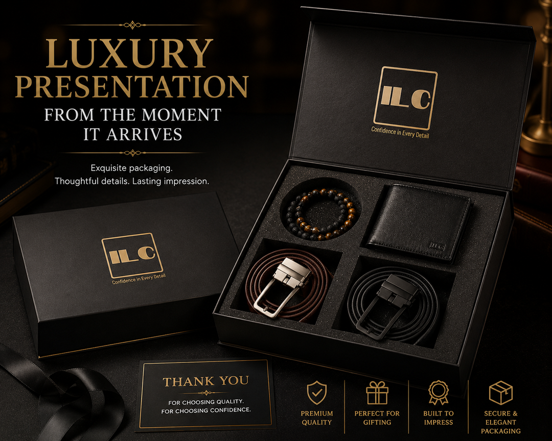 ILC Confidence Executive Gift Set™ | 5-Piece Premium Men's Gift Collection