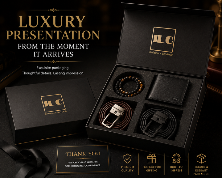 ILC Confidence Executive Gift Set™ | 5-Piece Premium Men's Gift Collection