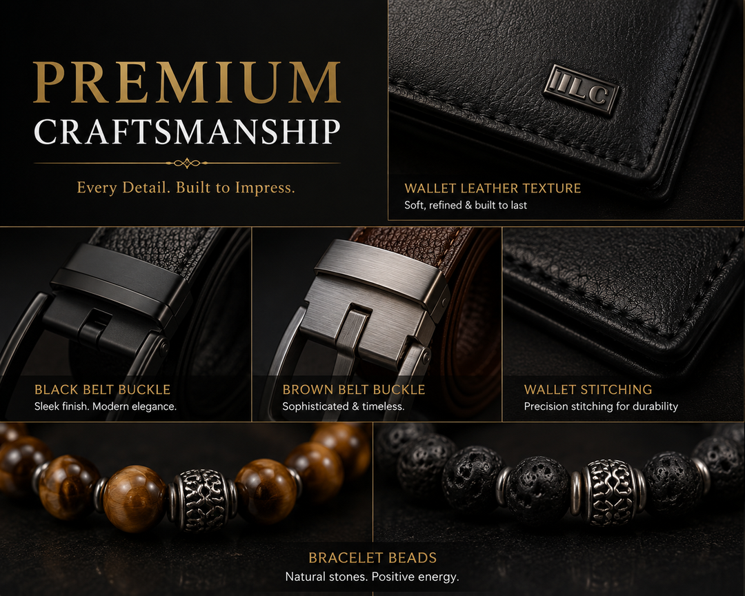 ILC Confidence Executive Gift Set™ | 5-Piece Premium Men's Gift Collection