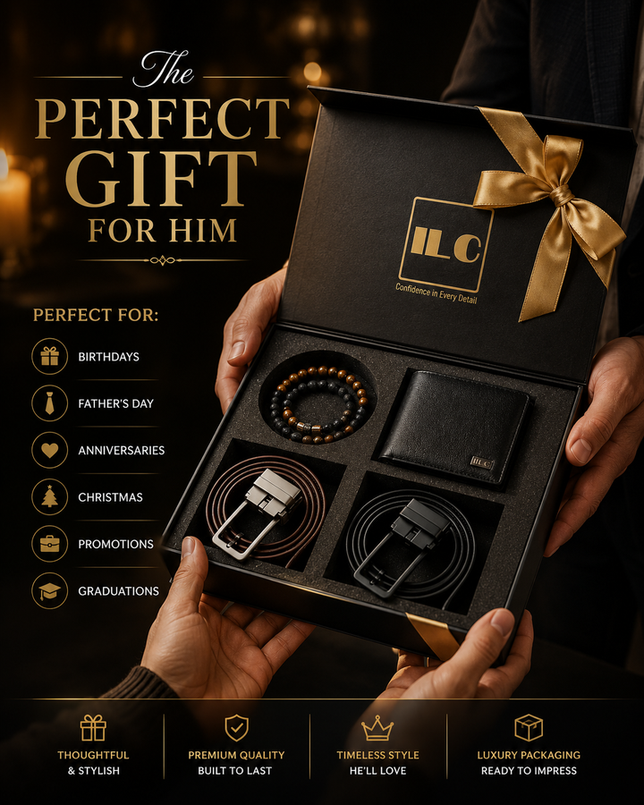 ILC Confidence Executive Gift Set™ | 5-Piece Premium Men's Gift Collection