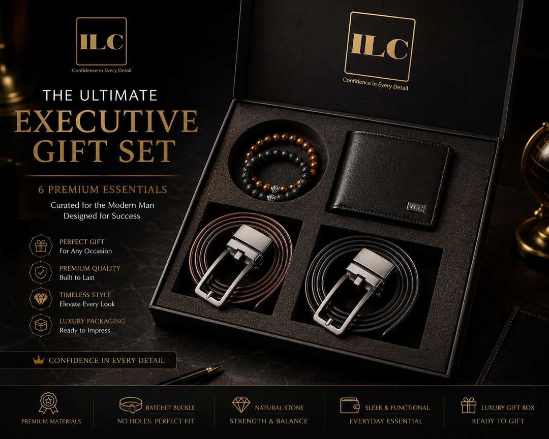 ILC Confidence Executive Gift Set™ | 5-Piece Premium Men's Gift Collection
