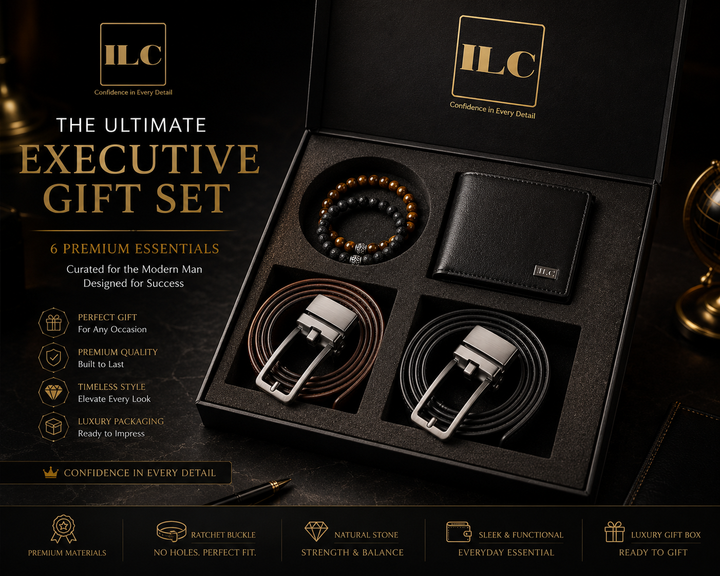 ILC Confidence Executive Gift Set™ | 5-Piece Premium Men's Gift Collection