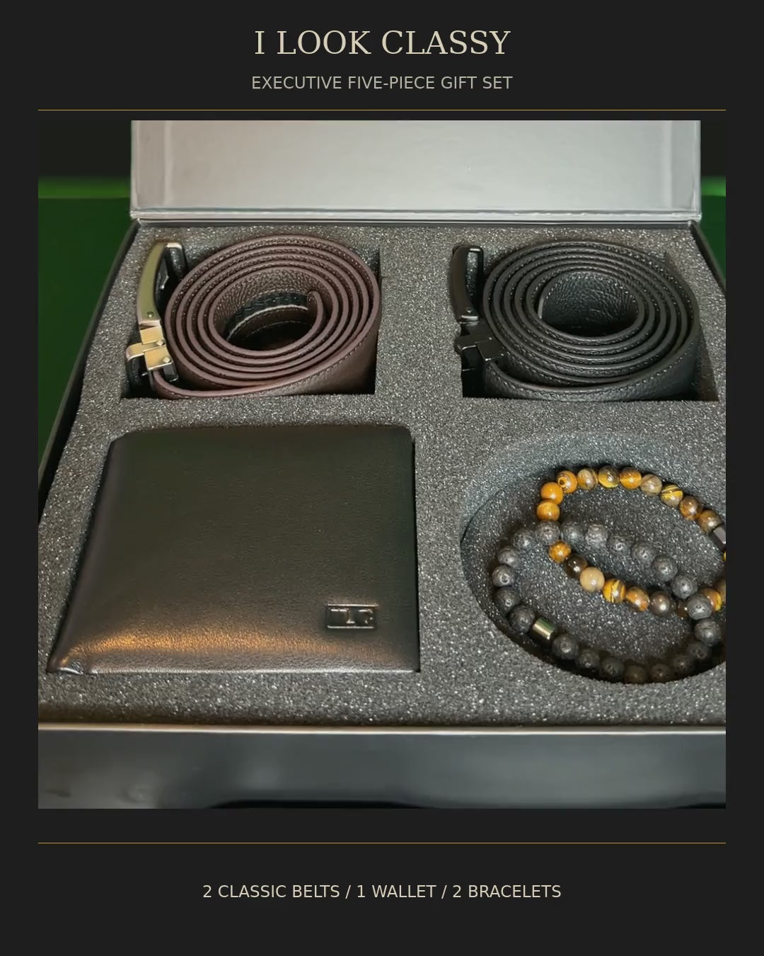ILC Executive 5-Piece Men’s Gift Set
